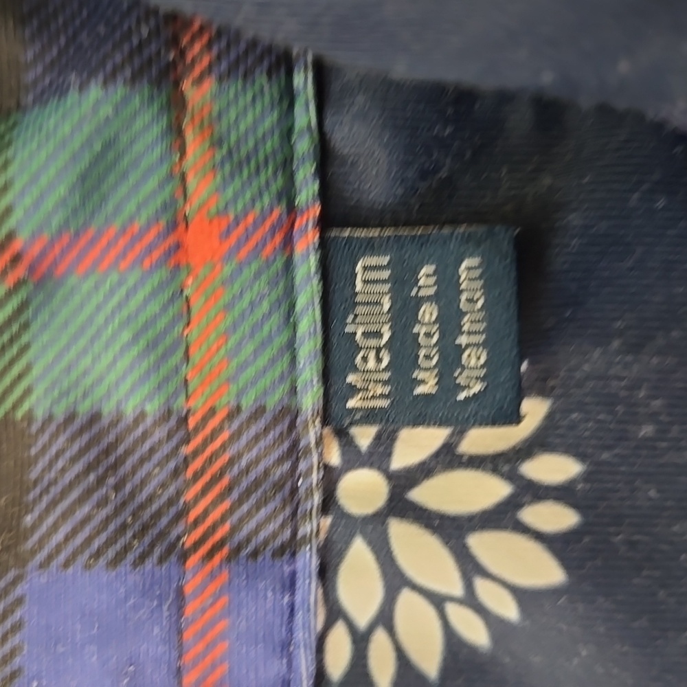 William Murray Polo Shirt Mens Medium Blue Floral Print Golg Casual - Picture 4 of 10